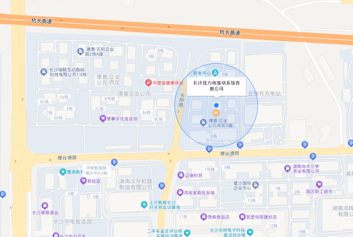 公司位置地图